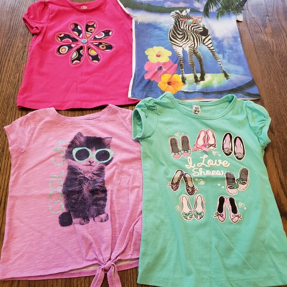J. Khaki Other - Girls Short Sleeve Tees tshirts Size 5T